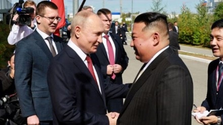 putin and kim putin and kim