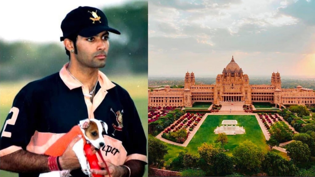 Shivraj Singh, who overlooks the Umaid Bhawan Palace