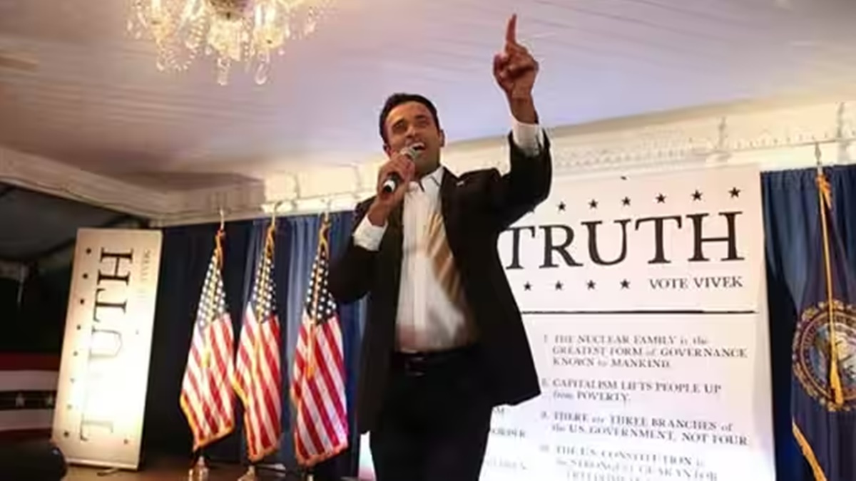 US Presidential polls: Vivek Ramaswamy says he agrees with Donald Trump ...