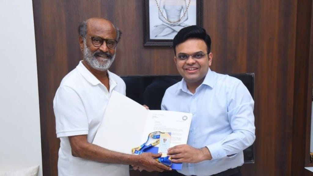 ICC Men's world cup 2023, ICC world cup 2023, ICC world cup 2023 schedule, ICC world cup 2023 match schedule, world cup 2023 schedule, full world cup 2023 schedule, BCCI Golden Ticket, ICC World Cup Golden Ticket, world cup golden ticket, Rajinikanth gets Golden ticket, Rajinikanth ICC World Cup, Amitabh Bachchan World Cup, Sachin Tendulkar World Cup, Rajinikanth, Amitabh Bachchan, Sachin Tendulkar, ICC Men's world cup 2023 tickets, BCCI, ICC, Jay Shah