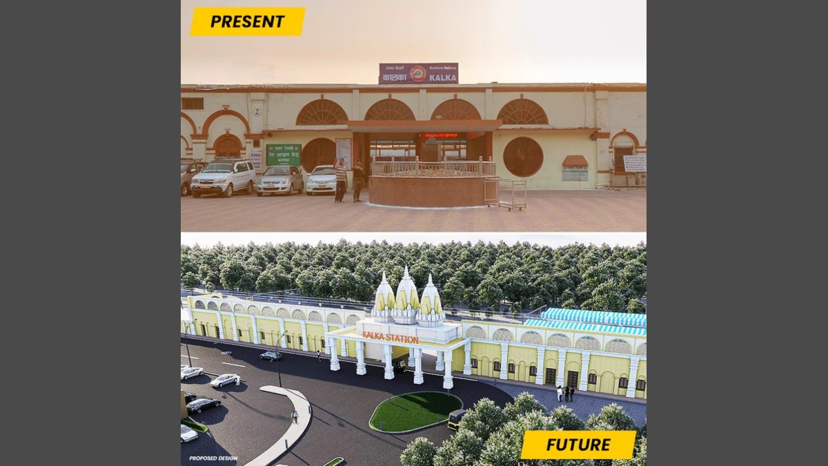 Indian Railways, Railways, Railway, trains, Indian Railways' Amrit Bharat Stations, Amrit Bharat Stations, Kalka Railway Station, Kalka Railway Station news, Amrit Bharat Station Scheme Kalka Railway Station Indian Railways, Railways, Railway, trains, Indian Railways' Amrit Bharat Stations, Amrit Bharat Stations, Kalka Railway Station, Kalka Railway Station news, Amrit Bharat Station Scheme Kalka Railway Station