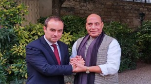 Rajnath Singh, Rajnath Singh in france, Rajnath Singh france trip,
