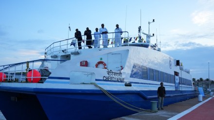 ferry service launch, indo-sri lanka ferry service launch, india-sri lanka ferry service launch,