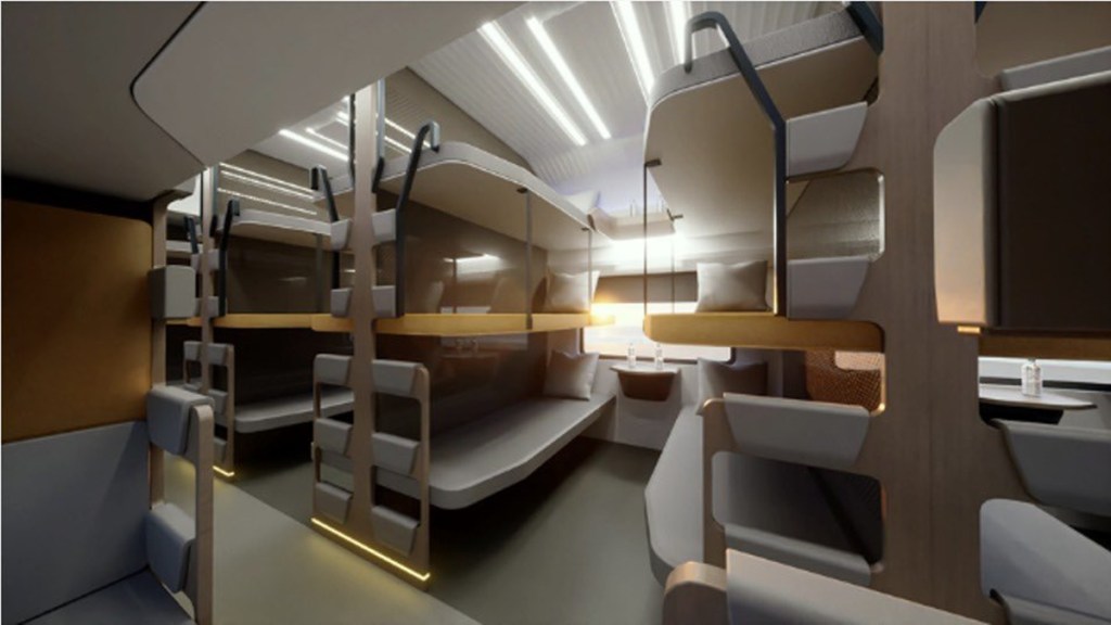 Vande Bharat Express, Vande Bharat Express sleeper version, Vande Bharat Express sleeper car, Vande Bharat Express sleeper format, Vande Bharat Express ac sleeper car, Vande Bharat Express sleeper car format, Vande Bharat Express versions, vande metro, indian railways, Vande Bharat Express sleeper version photos,