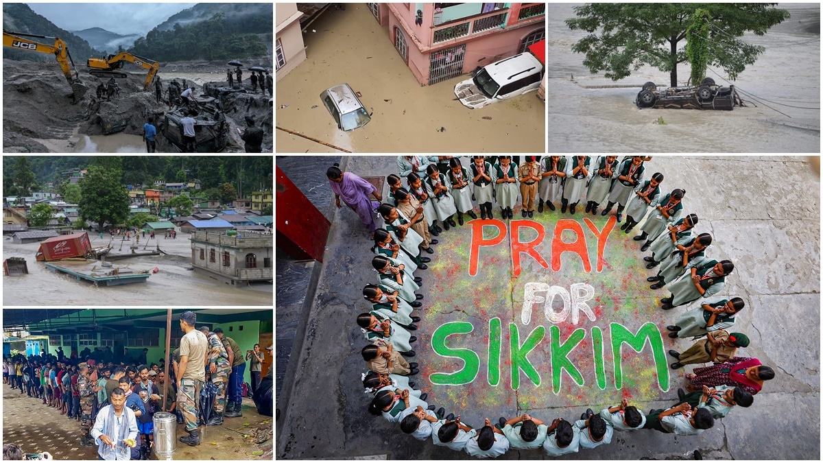 sikkim, sikkim flash flood, sikkim flood, sikkim flood latest news, sikkim flood death, floods in sikkim, sikkim flood photos,