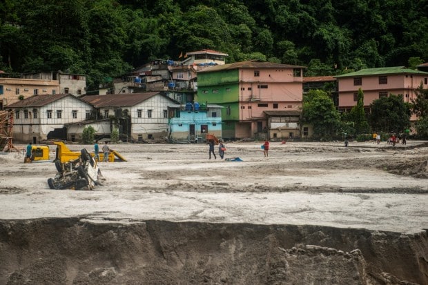 A total of 13 bridges have been destroyed due to the flash flood in the state. Of these, eight bridges washed away in Mangan district, three bridges destroyed in Gangtok and two in Namchi. (Reuters Photo)