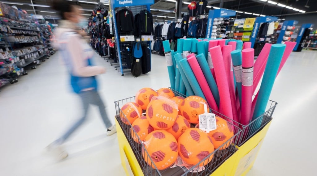 Decathlon SA, minority stake, China business, consumer spending, Procter & Gamble, retail brands, capital