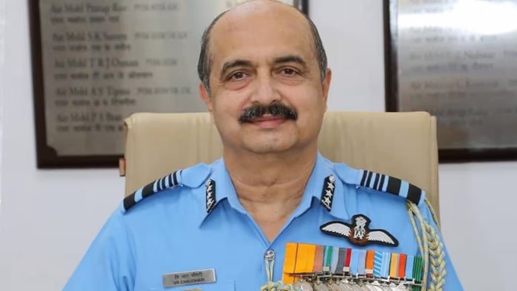 Chief of the Air Staff Air Chief Marshal VR Chaudhuri