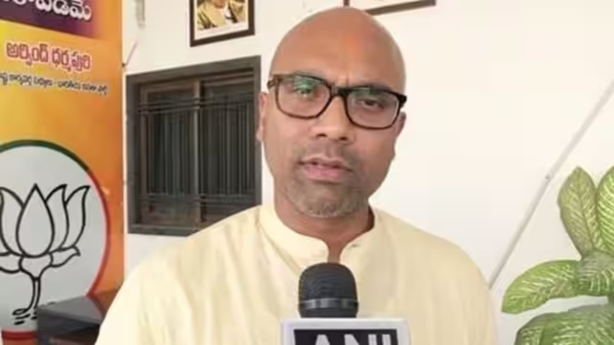 'If the steering wheel of BRS is in KCR's hands...': BJP's Telangana MP Arvind Dharmapuri sparks row