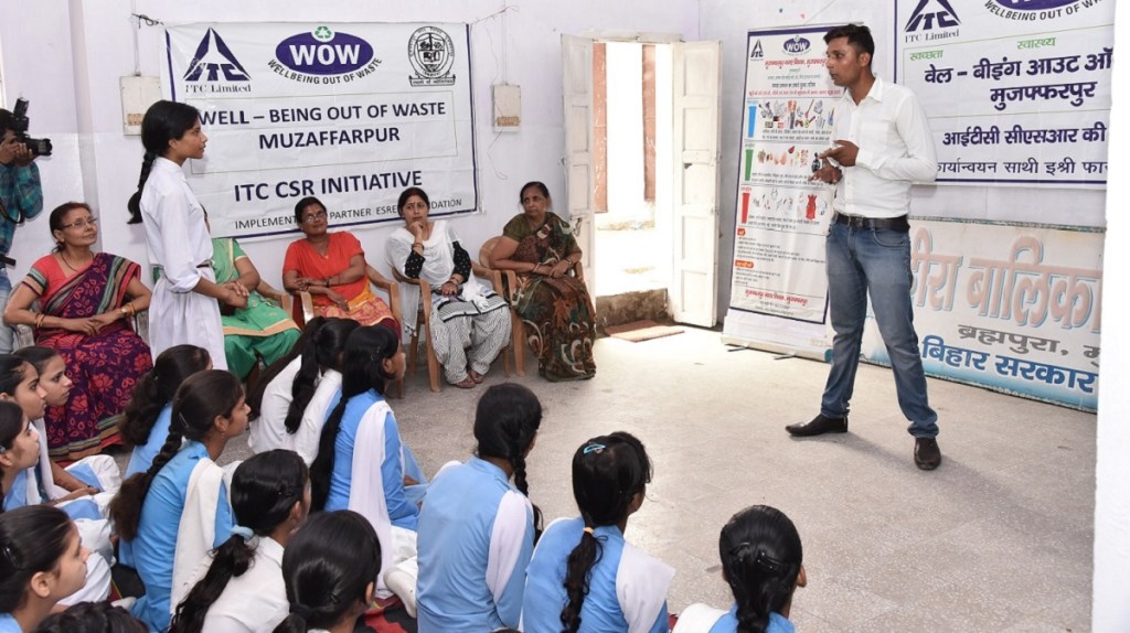 ITC, sustainability, circular economy, Swachh Bharat Diwas, Garbage Free India, waste management, sustainable livelihood, Solid Waste Management, municipal corporations, landfill, bio-degradable, sustainable packaging, single-use plastic, upcycling