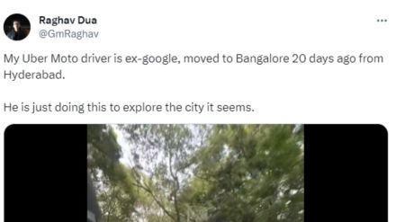 uber, bengaluru, uber driver, google, ex google