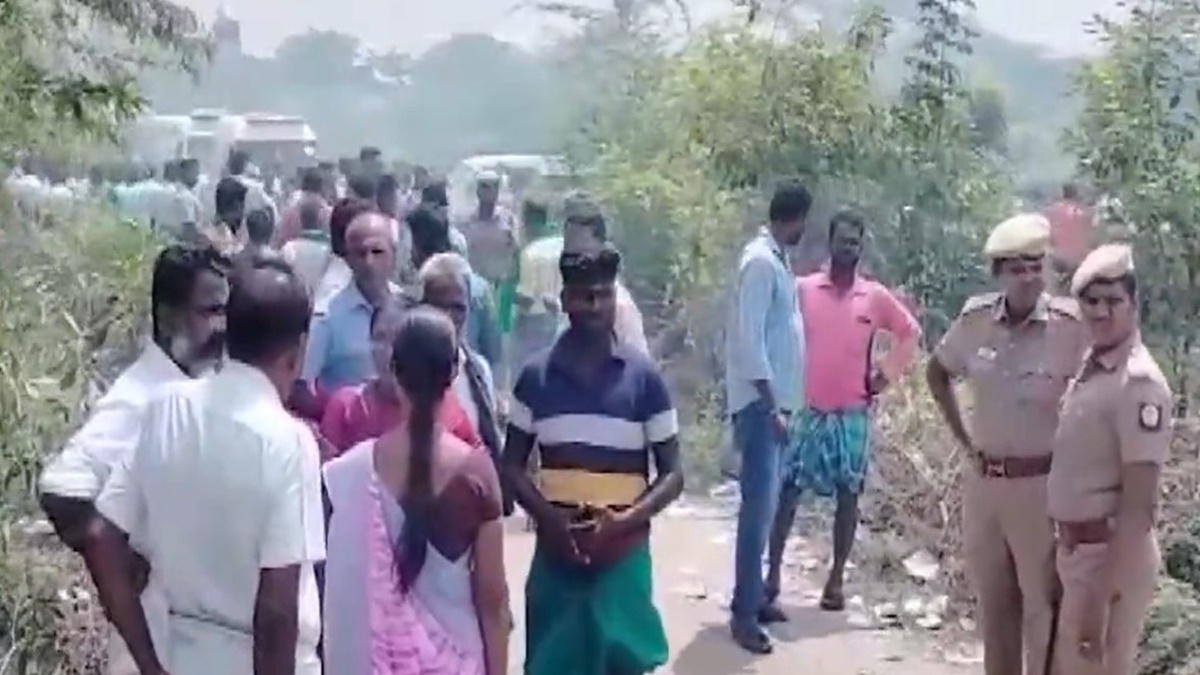 Tamil Nadu: Nine dead in cracker unit fire in Ariyalur Tamil Nadu: Nine dead in cracker unit fire in Ariyalur