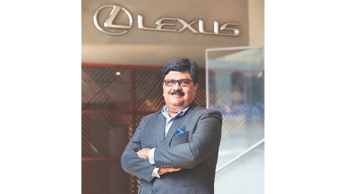 Lexus covers around 70-75% of the total luxury car market in terms of sales and around 85% for service, says Soni