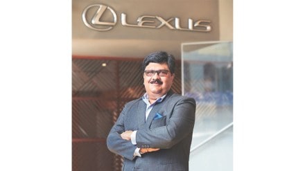 Lexus covers around 70-75% of the total luxury car market in terms of sales and around 85% for service, says Soni