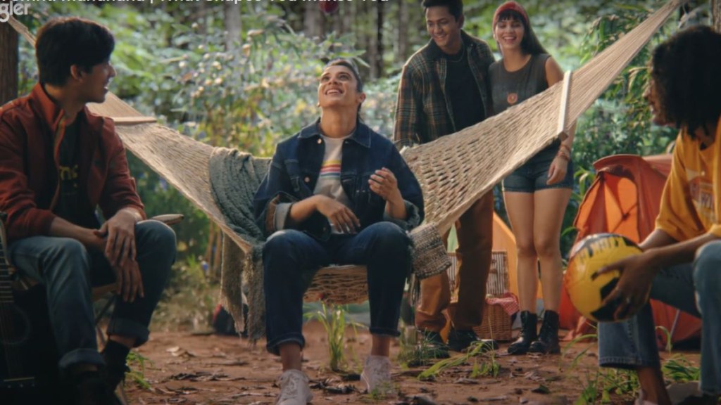 The brand’s campaign is built around the insight that searching through old wardrobe makes us feel nostalgic The brand’s campaign is built around the insight that searching through old wardrobe makes us feel nostalgic