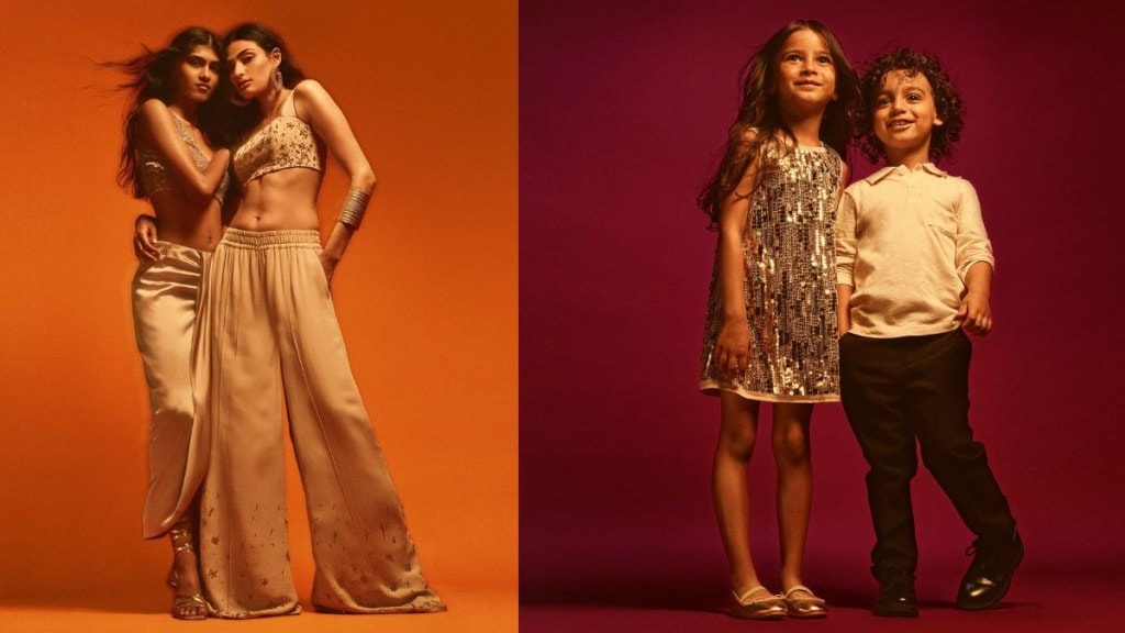 The campaign is shot by fashion photographer Gregory Harris