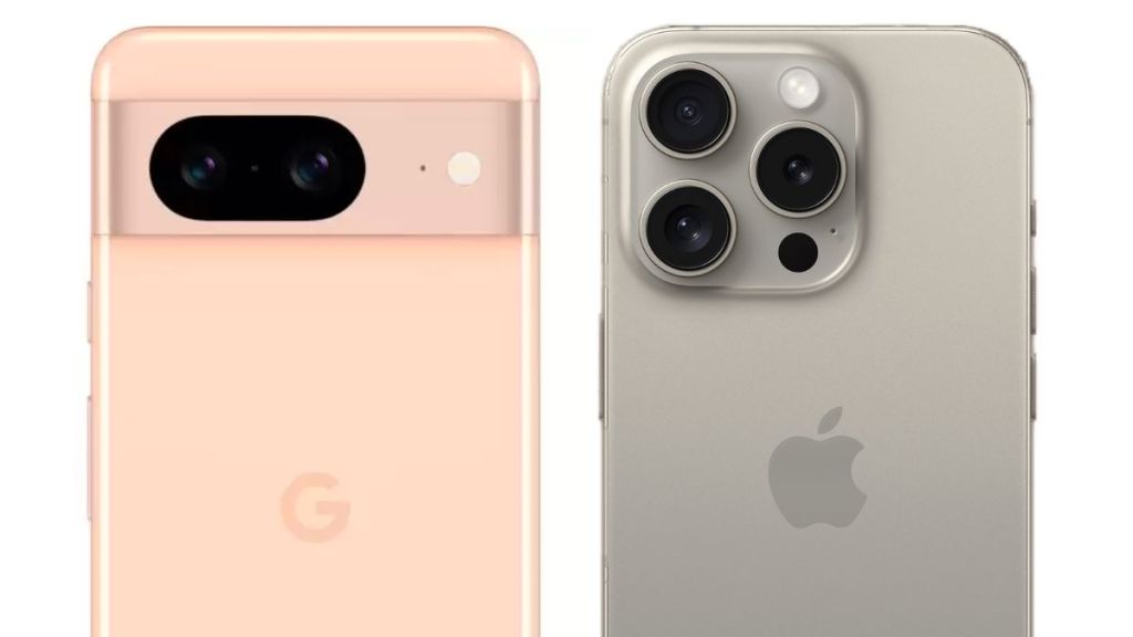 Google Pixel 8 Pro vs iPhone 15 Pro: Comparing Price, Features, Specs and Cameras