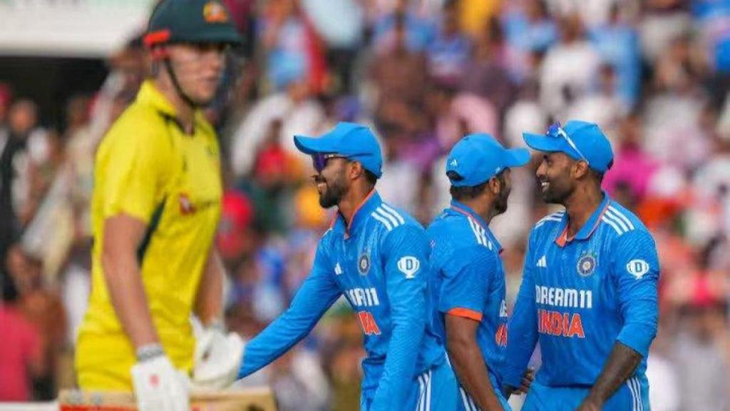 Sports, Cricket, ICC Men's ODI World Cup 2023, ICC Men's ODI World Cup, ICC Men's Cricket World Cup, World Cup, Cricket World Cup, India, England, Australia, Pakistan, South Africa, New Zealand, Sri Lanka, Netherlands, Bangladesh, Afghanistan, World Cup in India, Cricket scores, cricket updates, World Cup scores, World Cup updates, Rohit Sharma, Virat Kohli, Jos Buttler, Babar Azam, David Warner, Steve Smith, Kane Williamson, Shaheen Shah Afridi, Rashid Khan, Jasprit Bumrah, Ben Stokes, Kagiso Rabada, IND v AUS, India vs Australia