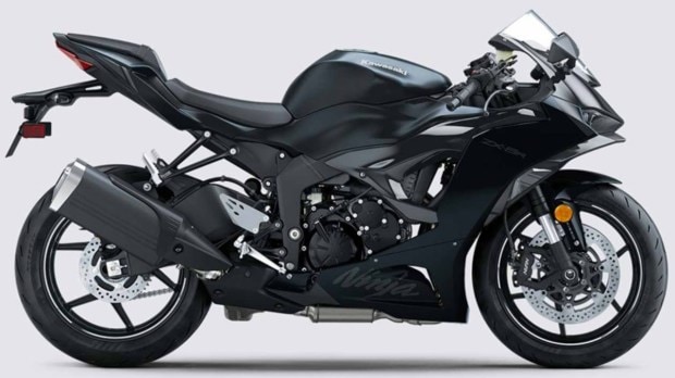 Kawasaki Ninja ZX-6R side