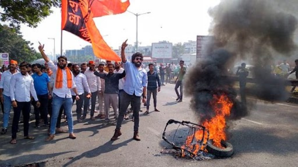 maratha agitation, maratha quota agitation, maratha reservation agitation, Pune Bengaluru Expressway, Pune, Maharashtra news, Maharashtra latest news maratha agitation, maratha quota agitation, maratha reservation agitation, Pune Bengaluru Expressway, Pune, Maharashtra news, Maharashtra latest news