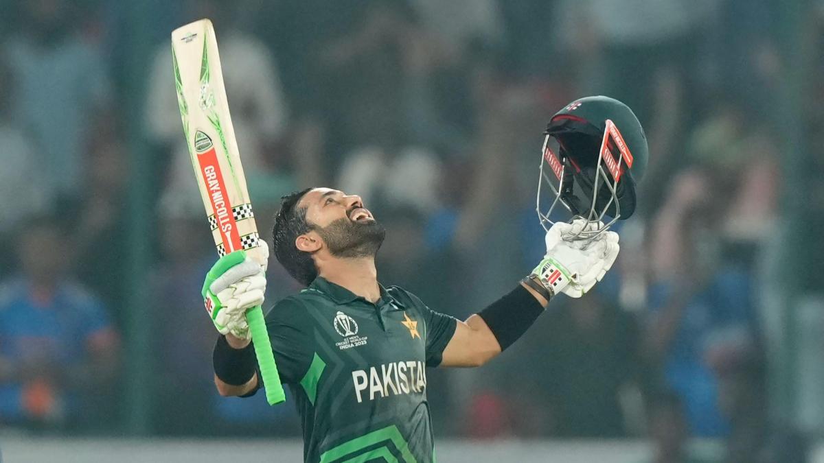 Rizwan dedicates his spectacular innings to ‘brothers and sisters of Gaza’ in record-breaking ODI World Cup chase vs Sri Lanka