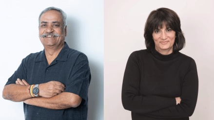 Piyush Pandey and Devika Seth Bulchandani