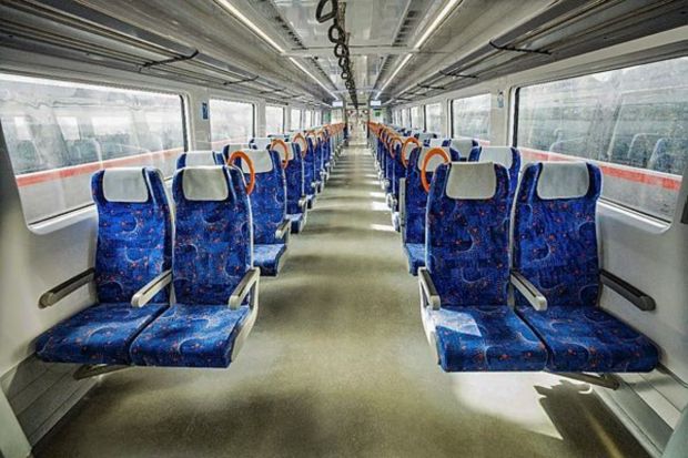 India's first semi-high-speed regional rail service, whose trains are equipped with hi-tech features and a number of passenger amenities, will be opened for passengers from October 21. (PTI Photo)