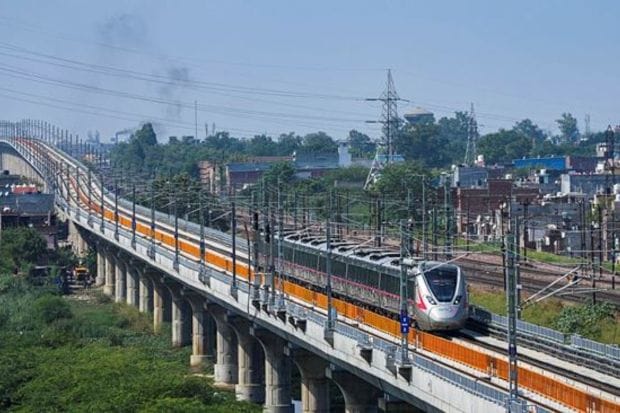 Once fully completed, Delhi-Ghaziabad-Meerut RRTS Corridor will reduce travel time between Delhi and Meerut to a little less than an hour. (PTI Photo)