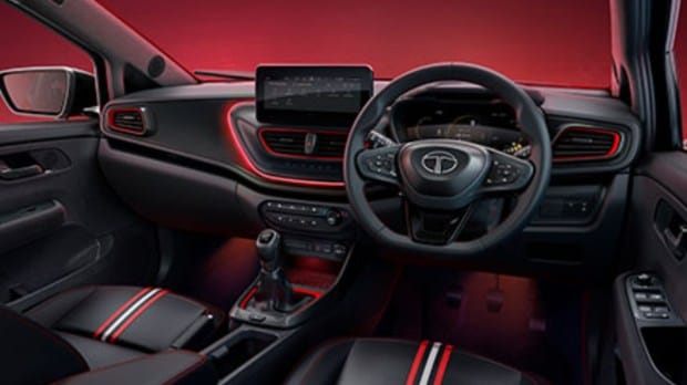 Tata Altroz racer interiors