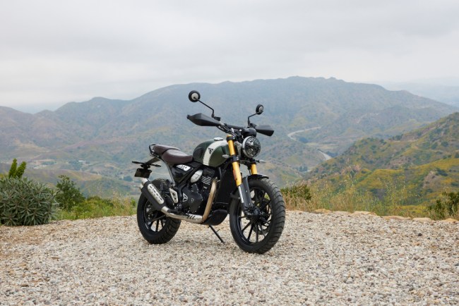 Triumph Scrambler 400 X review