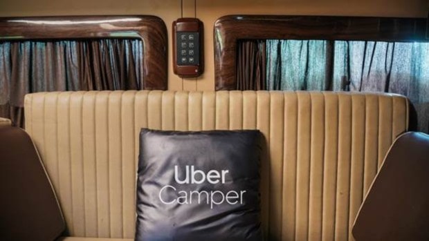 Uber Camper interior