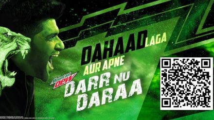 Guru Randhawa continues his journey with Mountain Dew to champion the cause of fearlessness by taking on the #DarrNuDarra challenge on Instagram