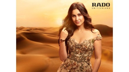 Kaif's first campaign with Rado highlights the brand's commitment to creating exceptional timepieces that blend the use of timeless material with everlasting style