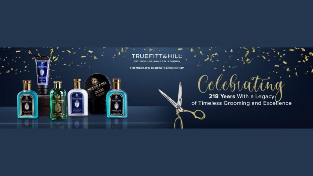 The focal point of this celebration unfolded on Truefitt & Hill's official Instagram account