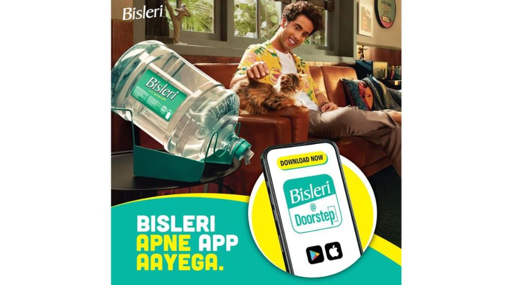 The Bisleri @Doorstep App services 600 pin codes across India, including metros and tier-I markets