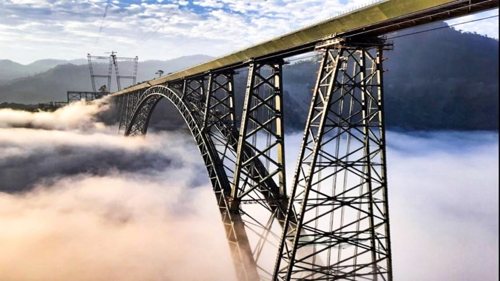 Chenab rail bridge, Chenab rail bridge tourist sport, Chenab rail bridge tourism, jammu and kashmir tourism, Chenab rail bridge construction, Chenab rail bridge latest update, Chenab rail bridge location, Chenab rail bridge height, Chenab rail bridge tickets, Chenab rail bridge reviews, Chenab rail bridge images,