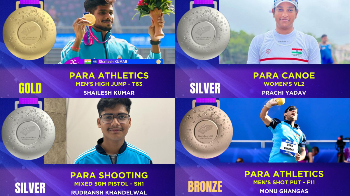 Shailesh Kumar, Prachi Yadav, Monu Ghangas, Nishad Kumar , Rudransh Khandelwal, Asian Para Games , Prime Minister Narendra Modi, PM Modi, Narendra Modi, PM Modi Asian Para Games , Modi Asian Para Games , Modi Shailesh Kumar, Prachi Yadav, Monu Ghangas, Nishad Kumar , Rudransh Khandelwal, Asian Para Games , Prime Minister Narendra Modi, PM Modi, Narendra Modi, PM Modi Asian Para Games , Modi Asian Para Games , Modi
