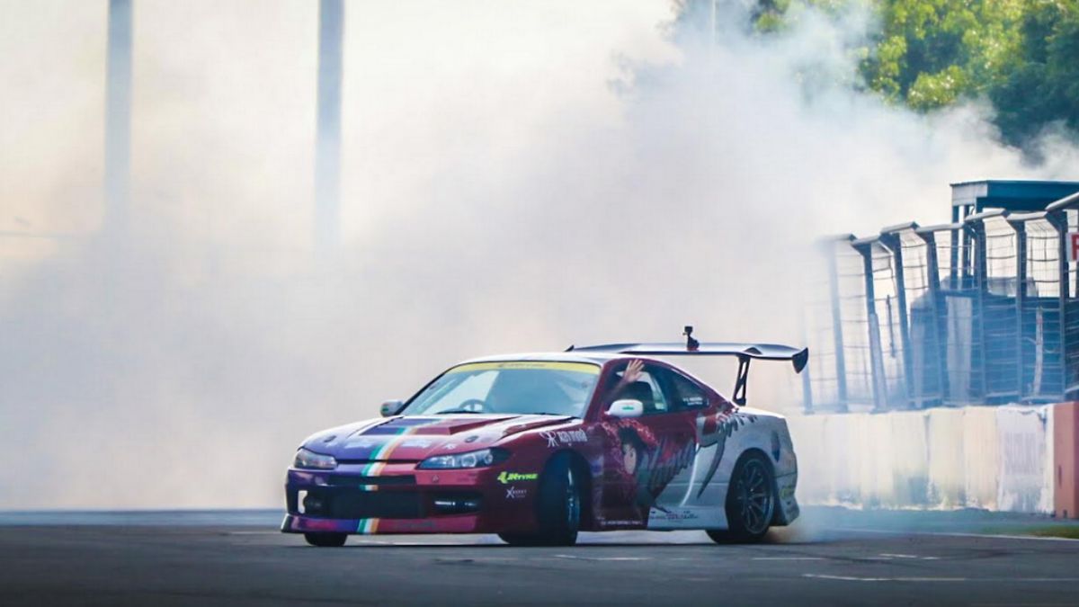 jk tyre drift challenge