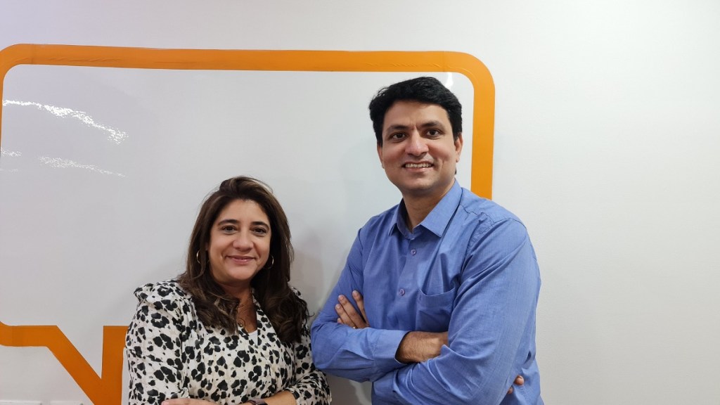 Julia Hedrick and P Balaji of Ipsos