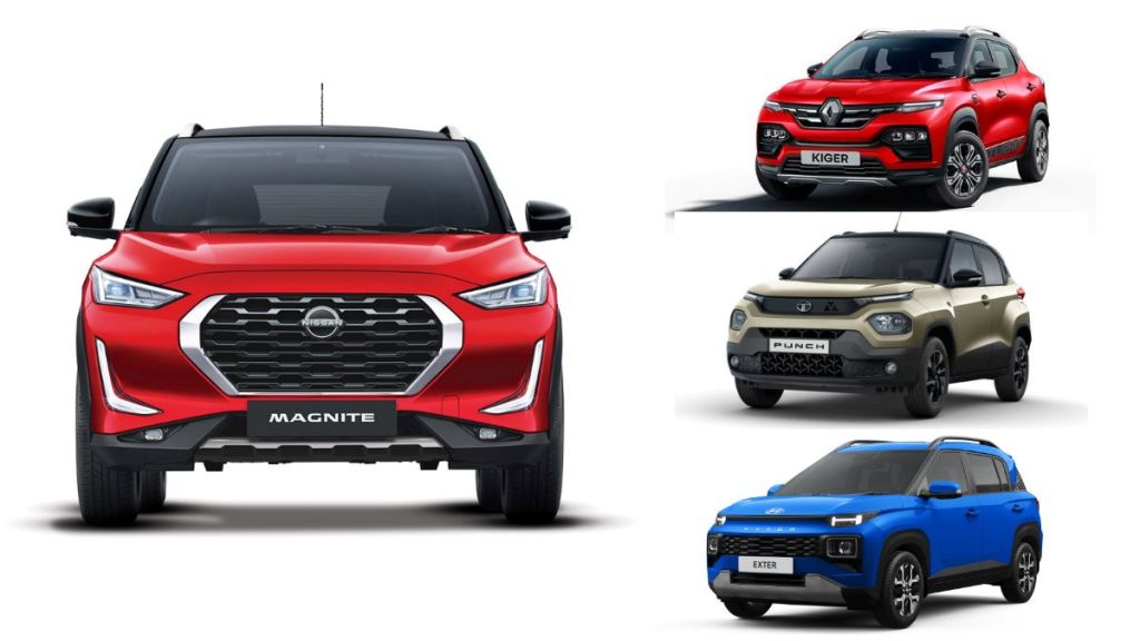 nissan magnite vs competition