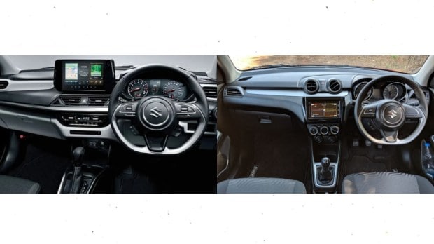 old swift vs new swift interiors