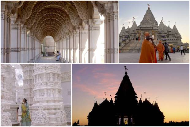 New Jersey Akshardham, the world's largest modern Hindu temple outside India, is set to open on Sunday. Globally, the temple in New Jersey marks the third such cultural complex.Ahead of the inauguration, Prime Minister Narendra Modi and his British counterpart Rishi Sunak have extended greetings. It is located about 90 km south of Times Square, New York. In over 12 years (from 2011 to 2023), it has been built by an army of more than 12,500 volunteers from across the USA.In 1992, the first Akshardham was constructed in Gandhinagar, the capital city of Gujarat state. It was followed by Akshardham in New Delhi (in 2005), the national capital of India.BAPS (Bochasanwasi Akshar Purushottam Swaminarayan Sanstha) Akshardhams are landmarks of Hindu art, architecture, and culture. They serve as spiritual and community hubs. The temples are open to people of all faiths and backgrounds.
