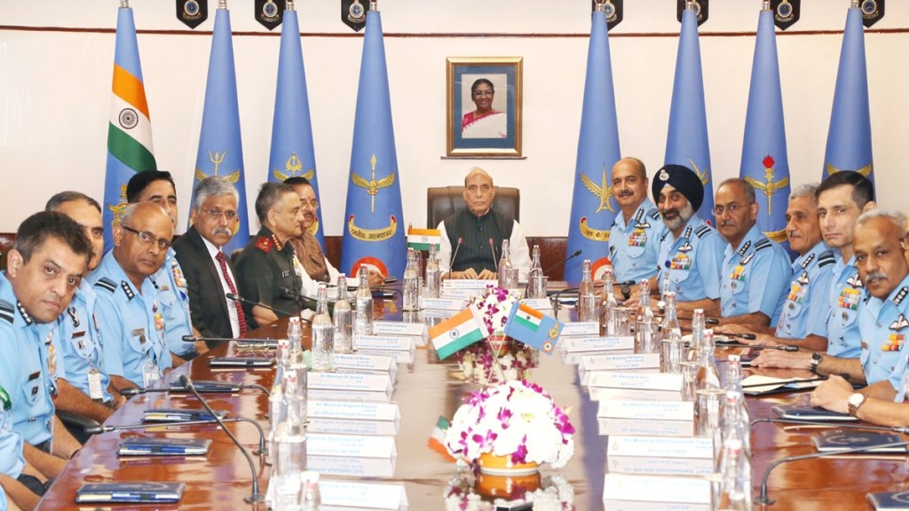 Rajnath Singh, Indian Air Force, Chief of Air staff, Air Chief Marshal VR Chaudhari, Indian air force news, Russia-Ukraine war, defence latest news, China, pakistan,