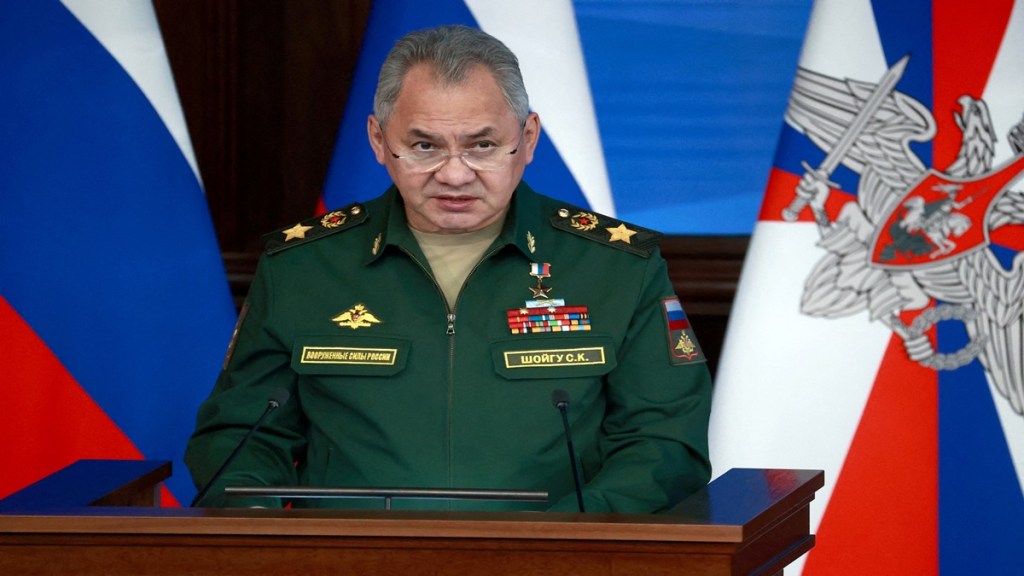 russia ukraine war, Russian Defence Minister Sergei Shoigu, israel hamas war, latest world news, latest business news, latest news on israel war, china, russia, US,