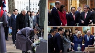 Korean War Memorial, british royalty, Yoon Suk Yeol, Kim Keon Hee, Prince Richard,