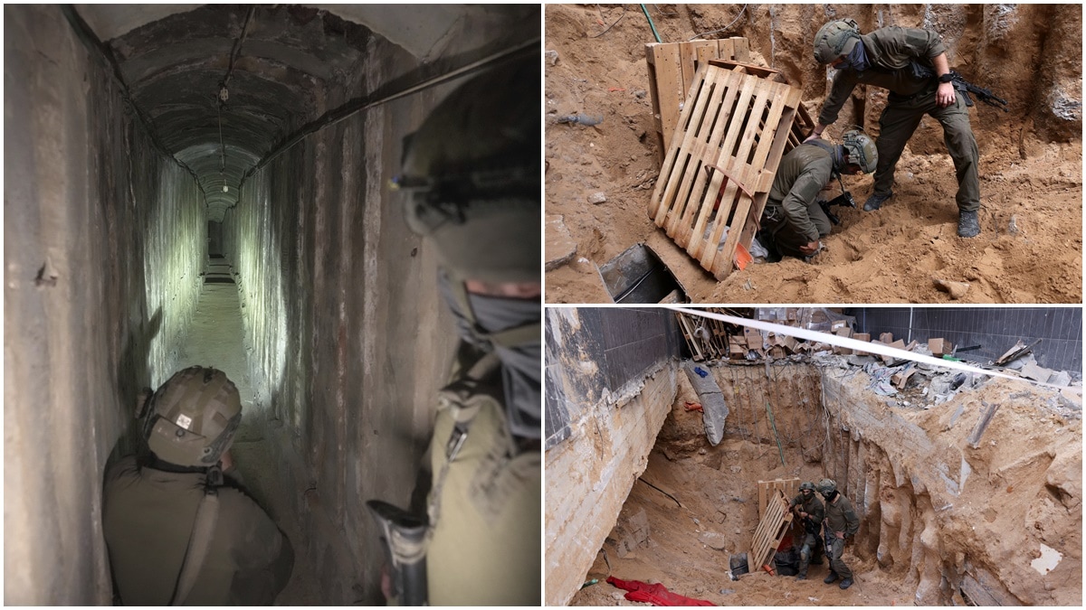 Israel-Hamas, Israel-Hamas war, Israel-Hamas tunnel, Israel-Hamas al shifa tunnel, Israel-Hamas latest news, al shifa tunnel photos,