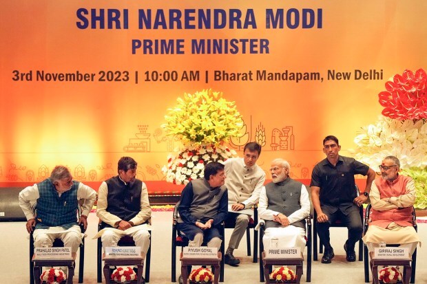 Modi also said investments of about Rs 50,000 crore has been made to set up post-crop harvest related infrastructure projects under a central scheme (Agri Infra Fund). (PTI Photo)