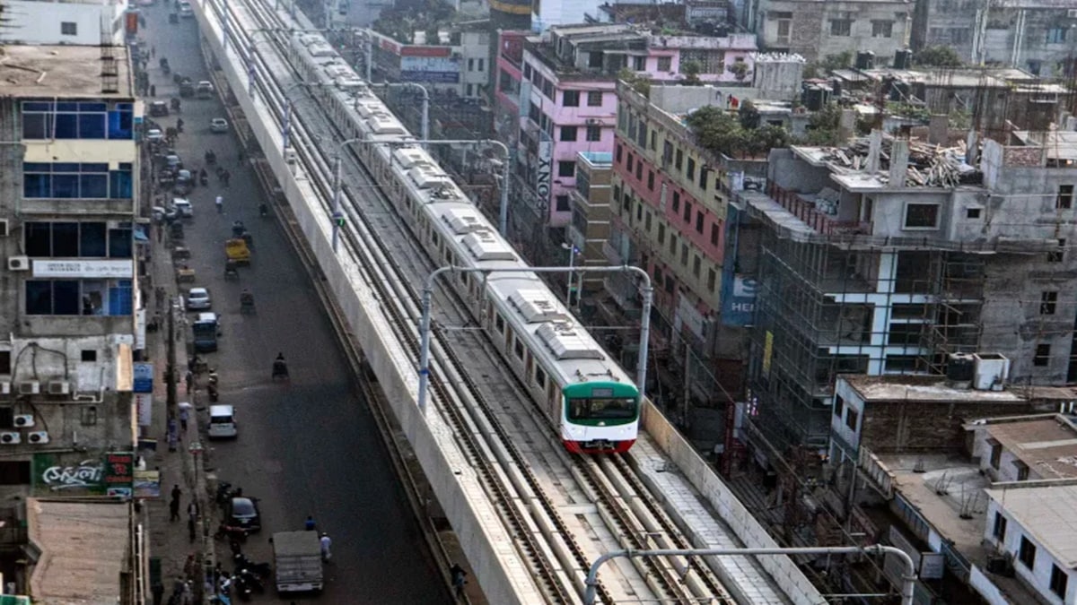 Dhaka Metro Rail, Dhaka Metro Rail project, Dhaka Metro Rail project latest update, Dhaka Metro Rail stretch, sheikh hasina, Agargaon to Motijheel stretch, inauguration of Agargaon to Motijheel stretch,