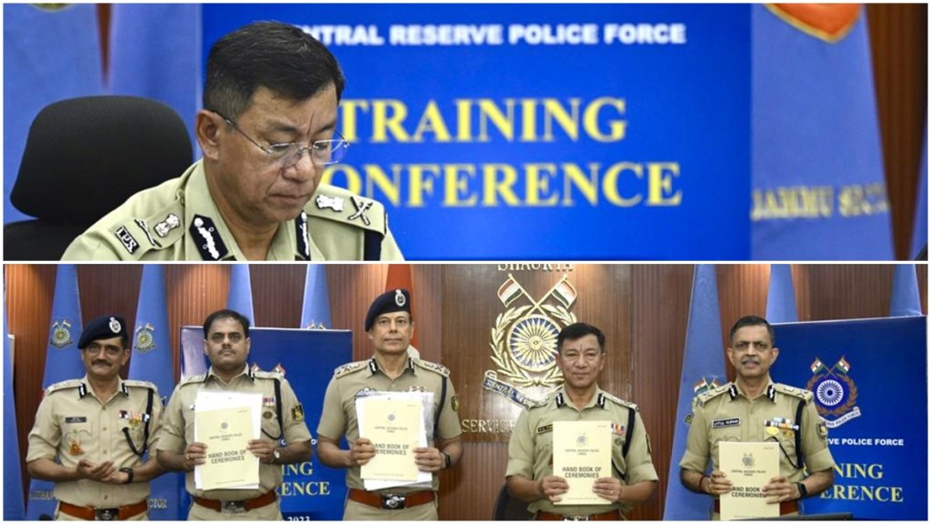 CRPF, CRPF training, CRPF operational training, CRPF conference,