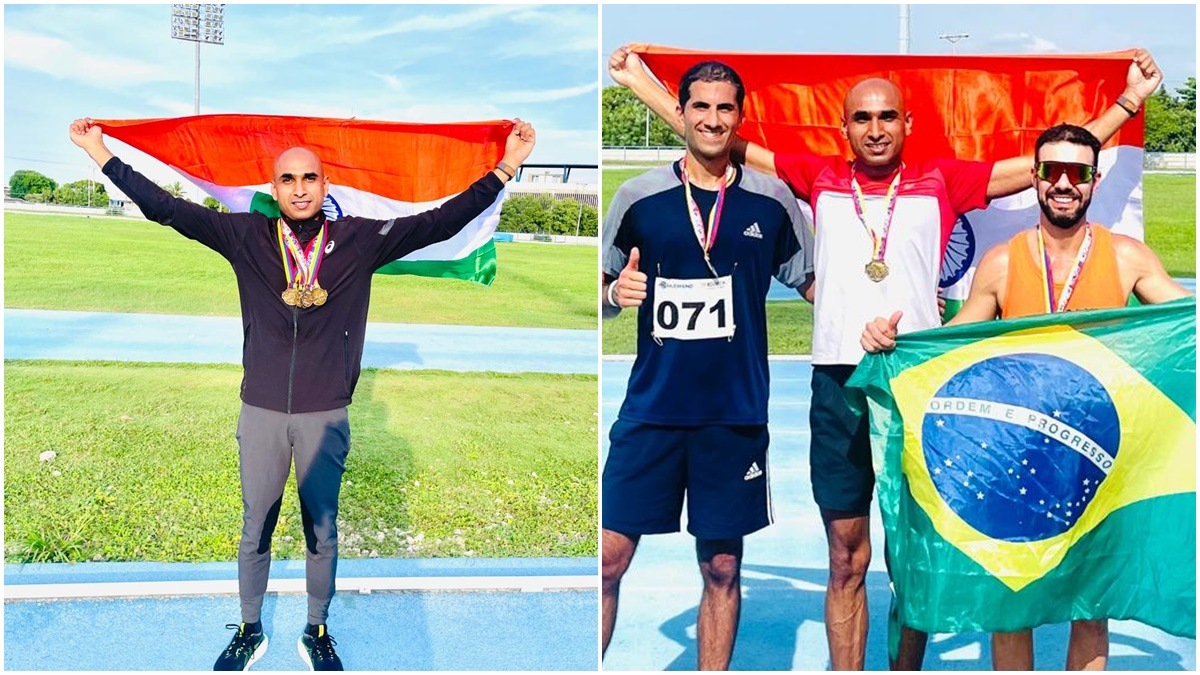 Lt Col Sanjeev Malik, Five Gold Medals, World Medicine and Health Games,